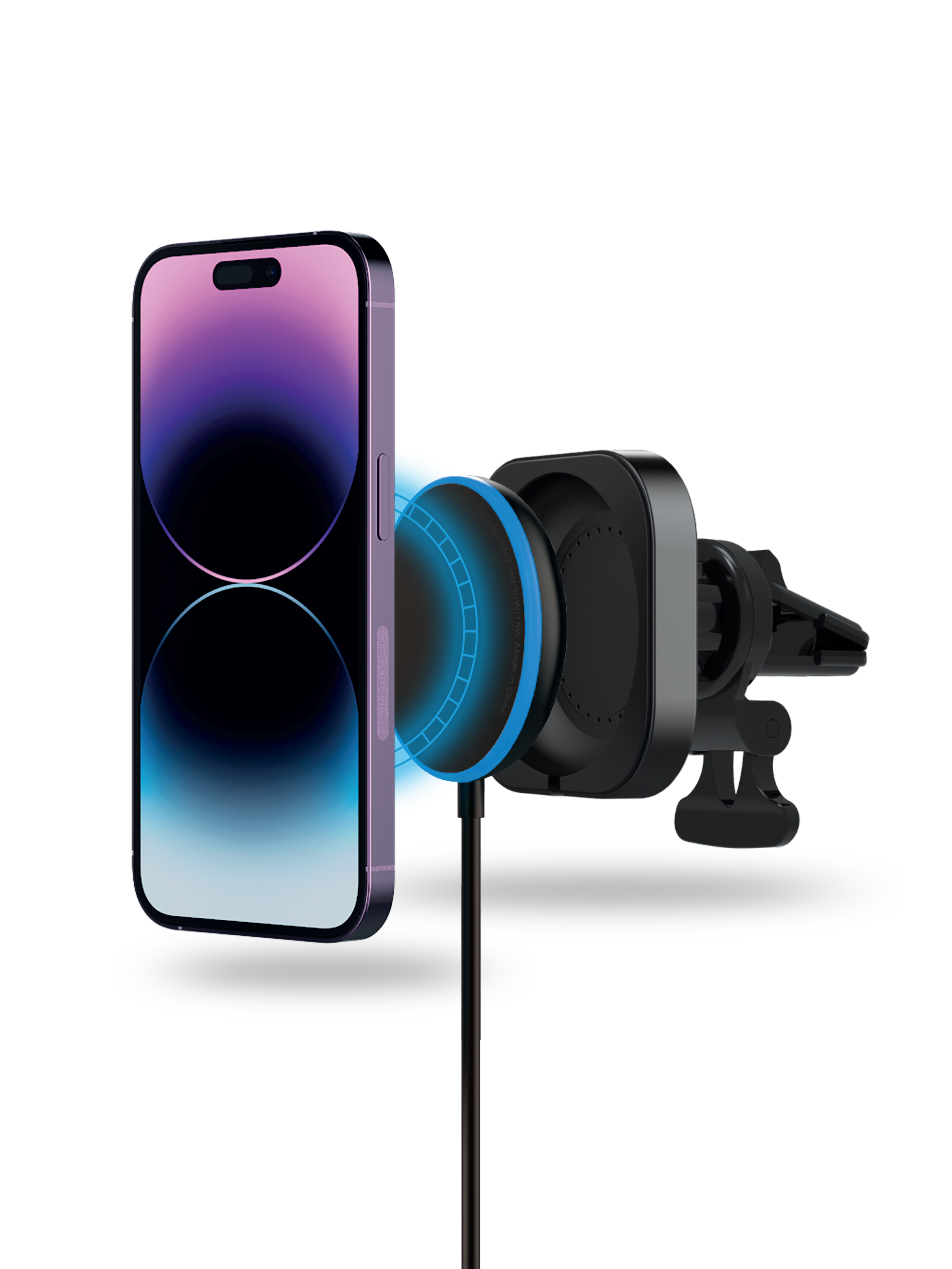 Magnetic Wireless Charger with Car Kit
