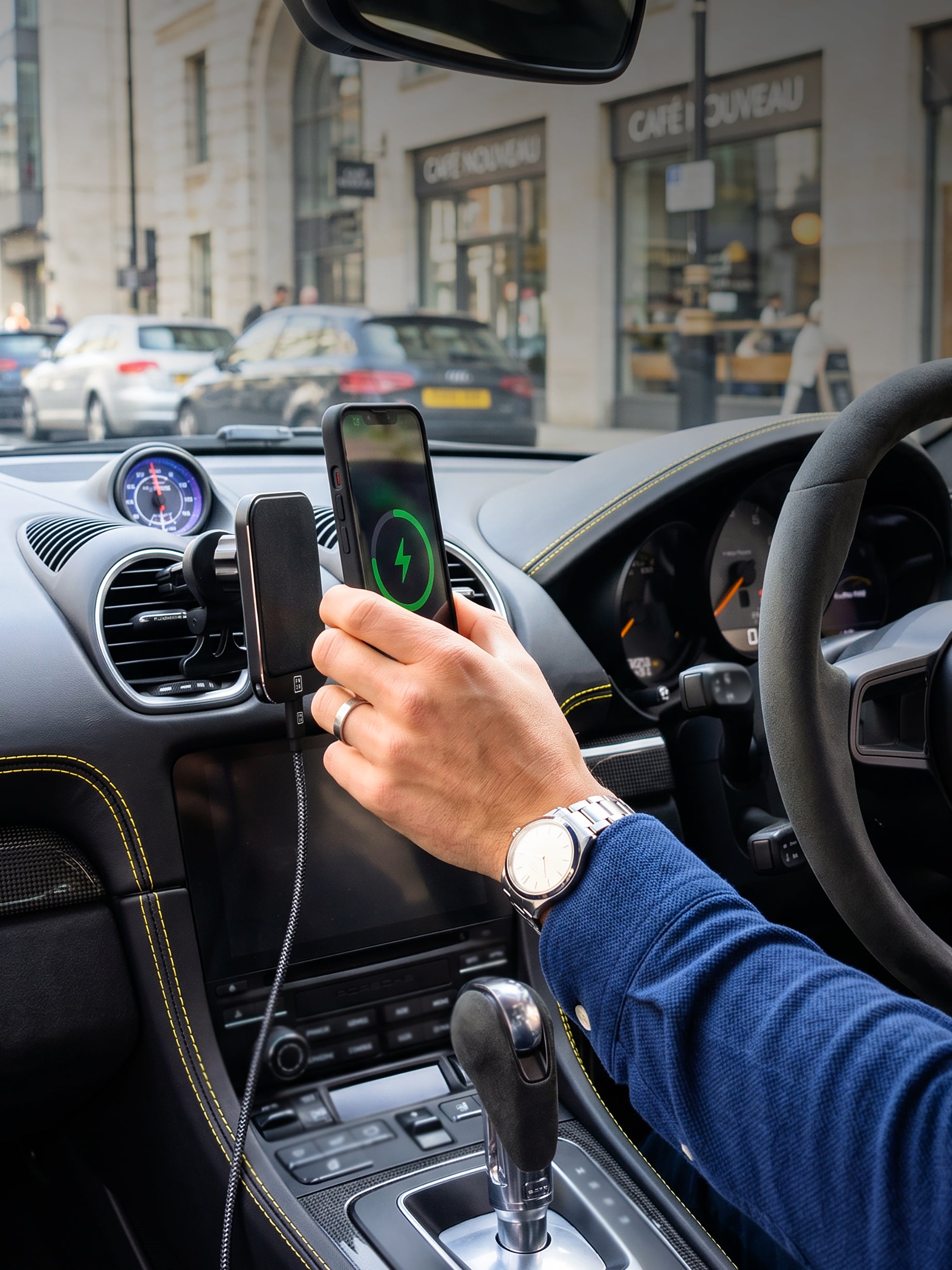 Magnetic Wireless Car Charger
