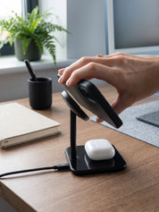 2-in-1 Wireless Desktop Charger