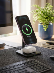 2-in-1 Wireless Desktop Charger