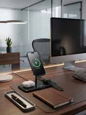 3-in-1 Wireless Desktop Charger