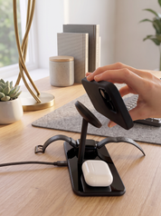3-in-1 Wireless Desktop Charger