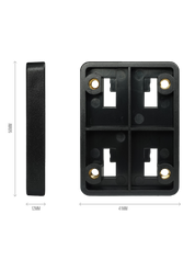4-prong Female to AMPS Adaptor Plate
