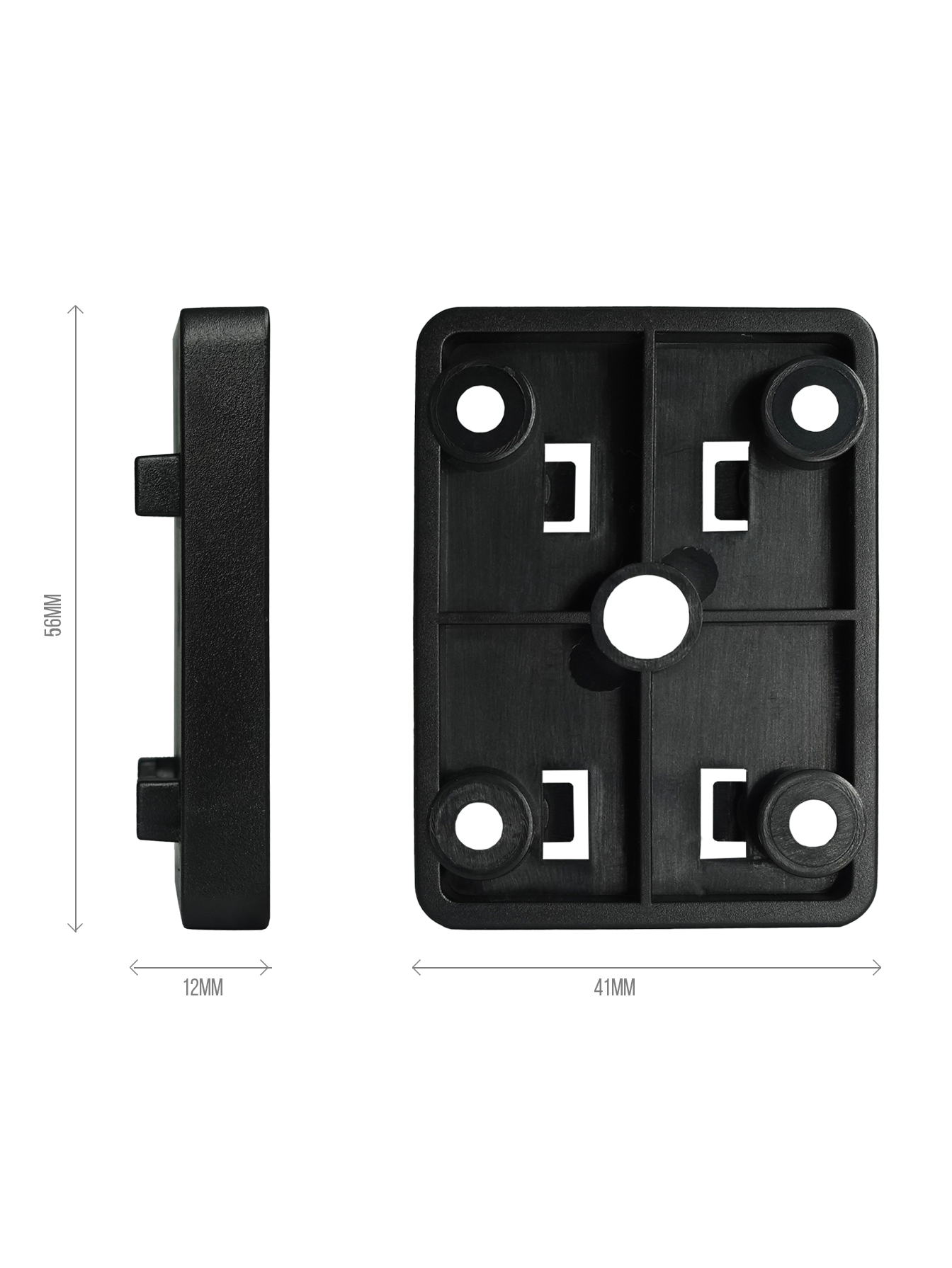 4-prong Male to AMPS Adaptor Plate