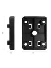 4-prong Male to AMPS Adaptor Plate