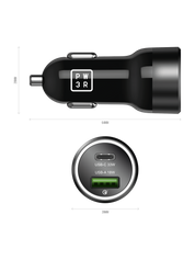 Dual port car charger