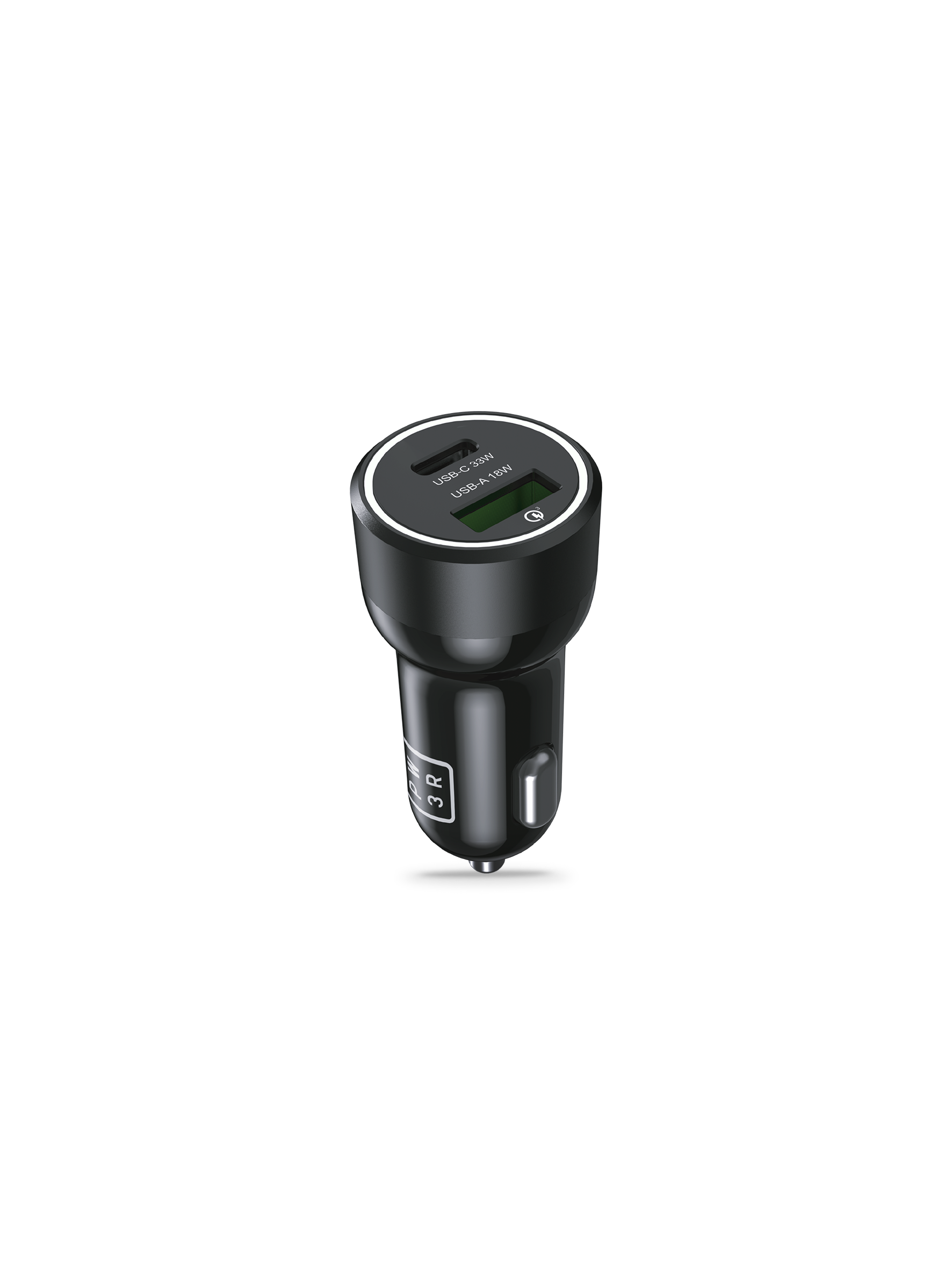 Dual port car charger