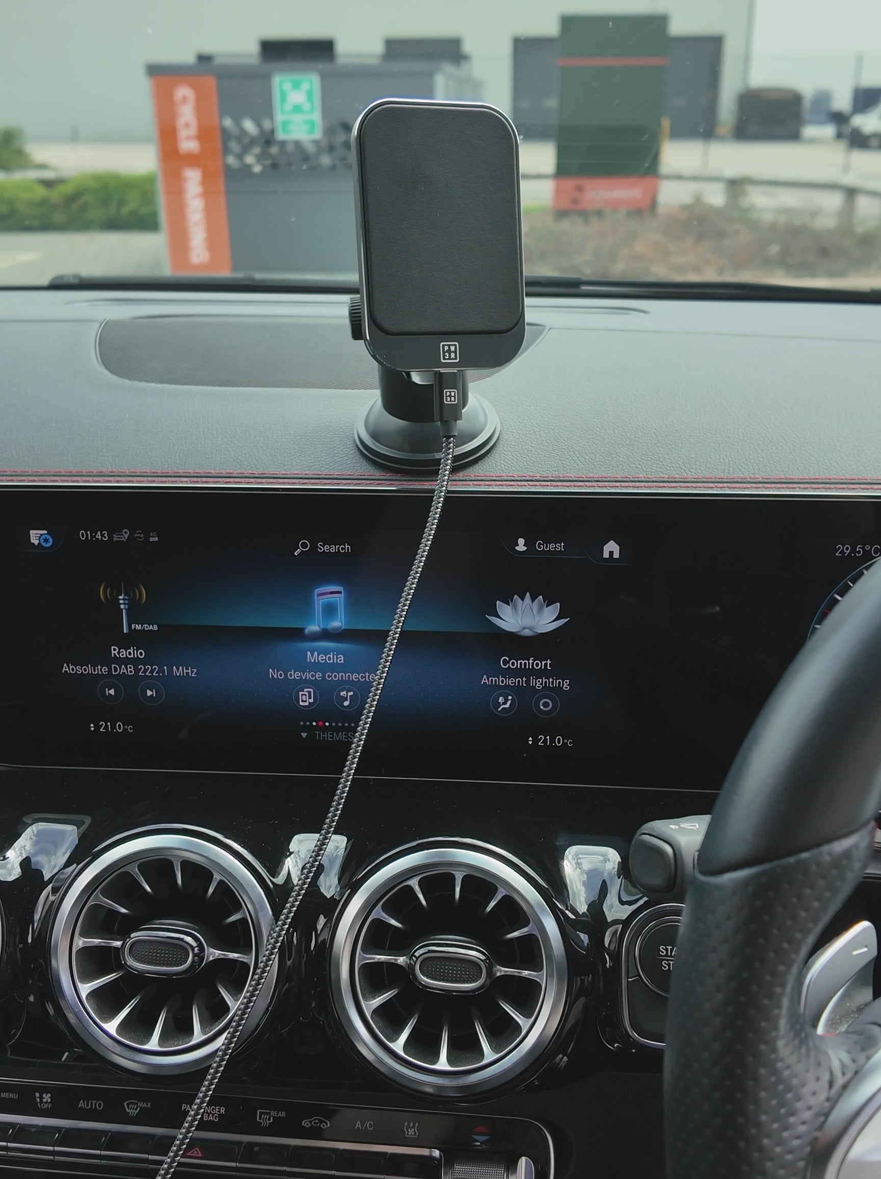 Magnetic Wireless Car Charger
